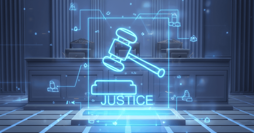 Interfaz de simulación de juicios